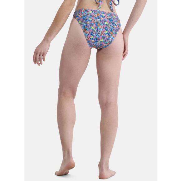 NEW No Boundaries Floral Bikini Swim Bikini Bottoms sz XXL (20) Cheeky High Leg - Picture 3 of 3
